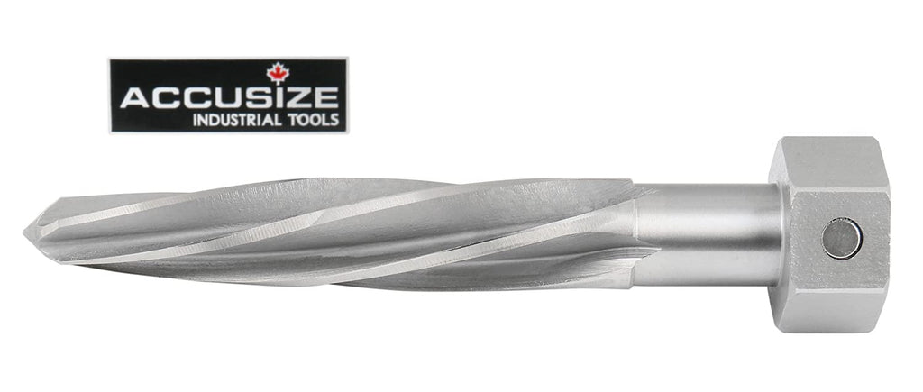 15/16 inch Hss Spiral Flutes Bridge Reamer, Pack of 2 I73386