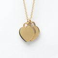 Pink Gold Diamond Pendant Necklace L20346