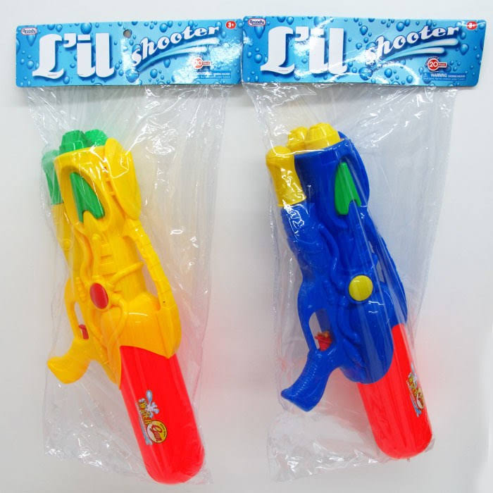 Assorted Color Water Gun with Pump Action - Case of 12 S2172
