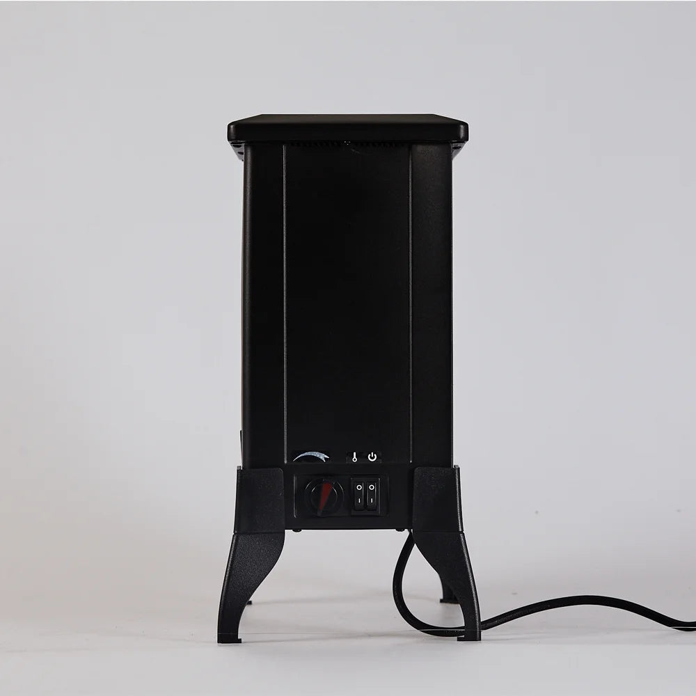 14" Freestanding Electric Fireplace Heater Q7058
