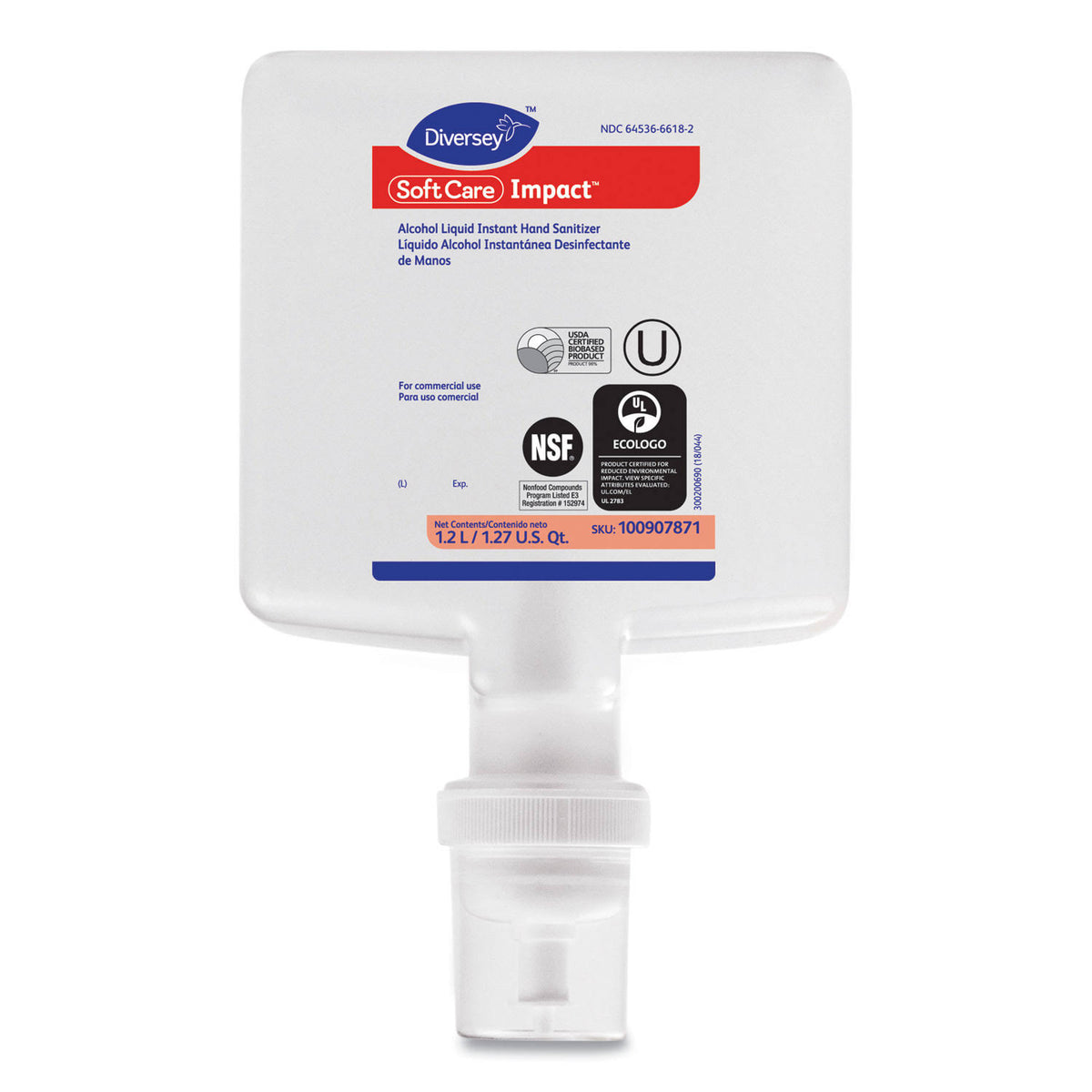 1.2 L Alcohol Liquid Hand Sanitizer K87476