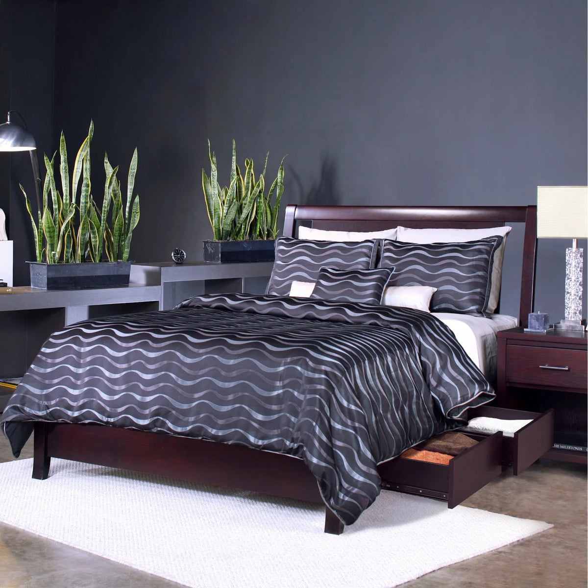 Sleigh Bed Z38865
