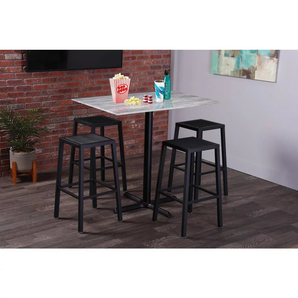 36" Diameter White Marble Indoor/Outdoor Table Top M595