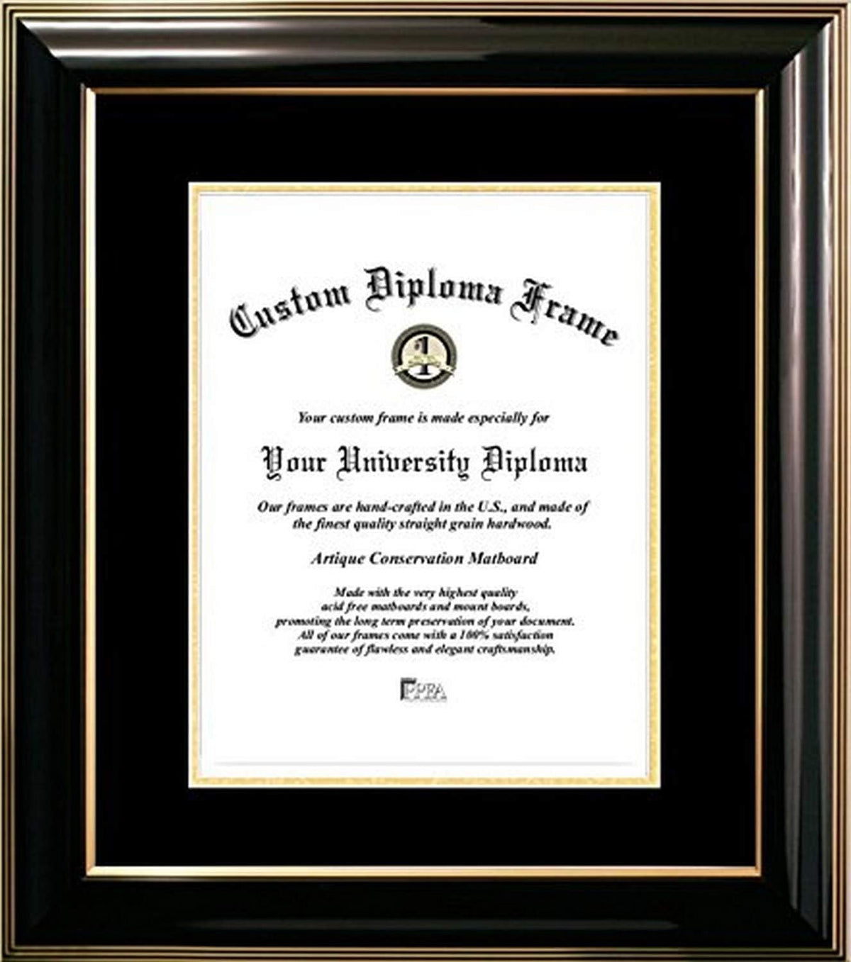 Black Certificate Frame 8.5 x 11 Inches V426365