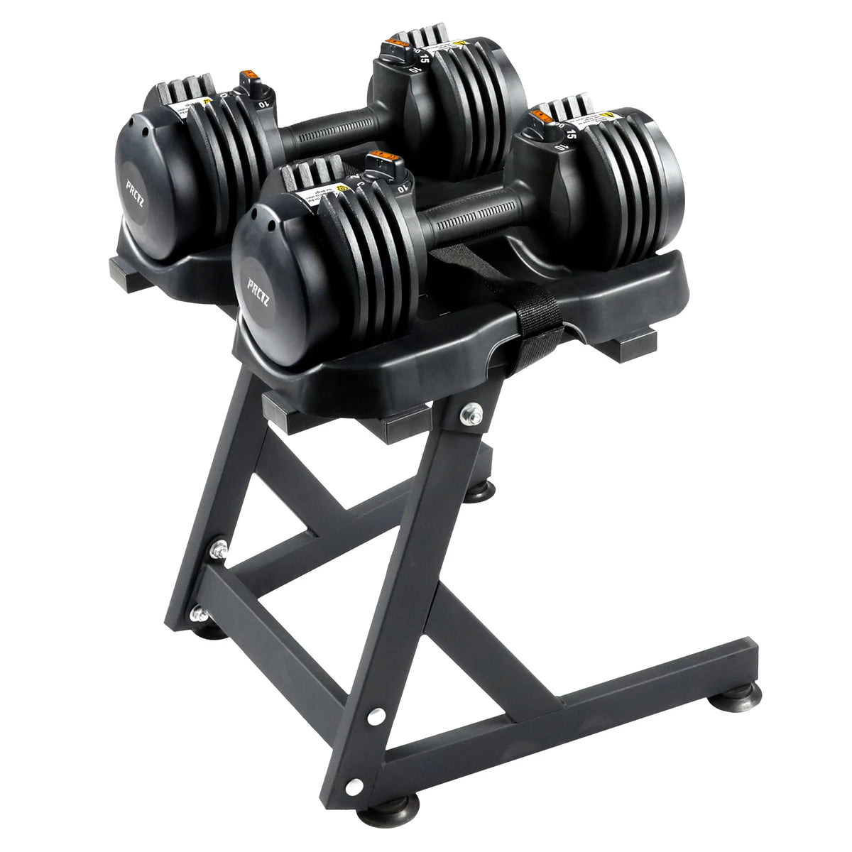 10-30lb Adjustable Dumbbell Pair with Stand V191