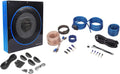 10" 800 Watt Under-Seat Amplified Car Subwoofer with Wire Kit Z672518