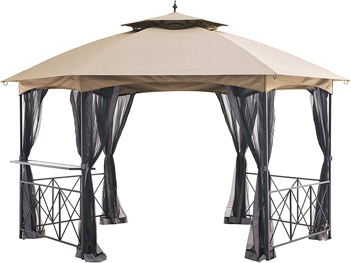 Hexagon Gazebo Canopy Top Cover L148385