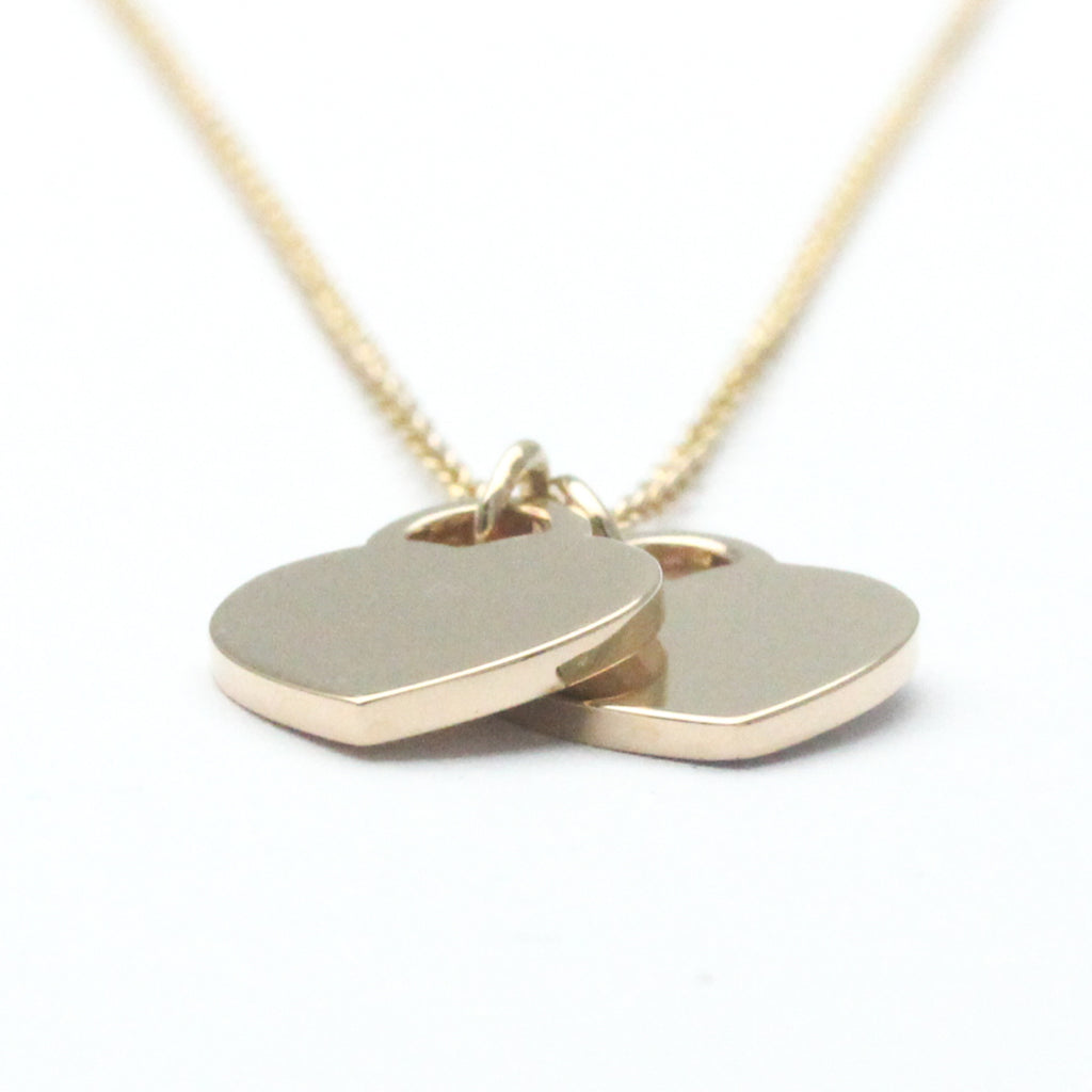 Pink Gold Diamond Pendant Necklace L20346