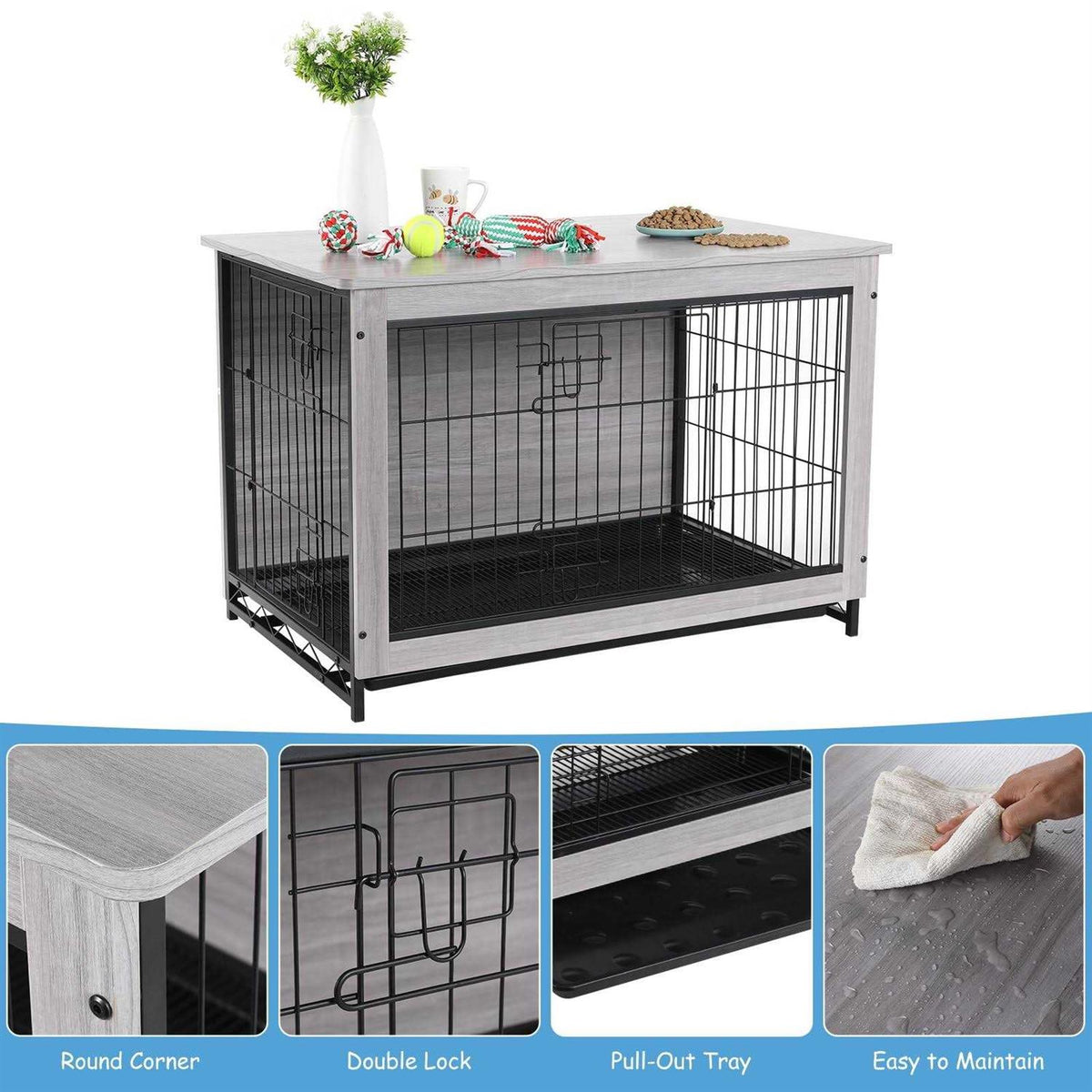 Wooden Dog Crate Furniture P925