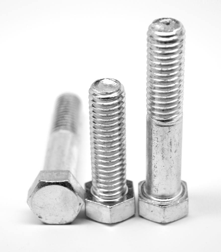 3/4x22-10 Hex Bolt A307 Grade A Low Carbon Steel Zinc Plated C574
