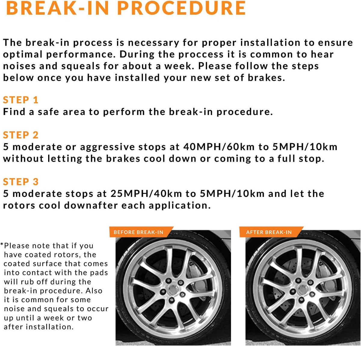 Front + Rear Carbon Ceramic Brake Rotors with Pads T183