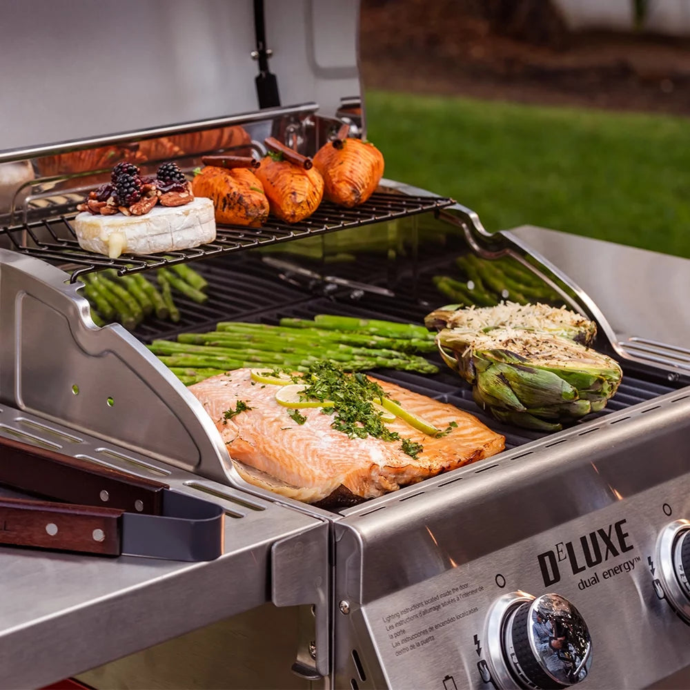 2-Burner Propane Gas Grill with 2 Foldable Shelves G61937