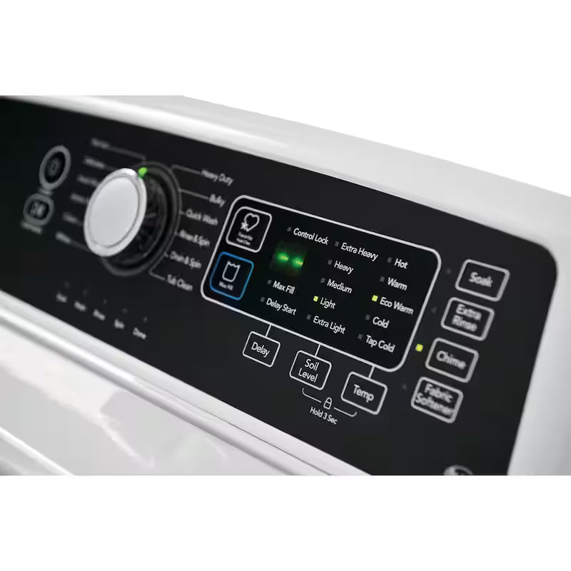 White 4.1 cu. ft. Top Load Washing Machine T7783