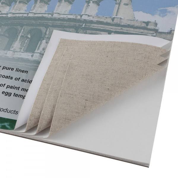 Linen Canvas 10 Sheet Pad 12x16x22 11oz B5588