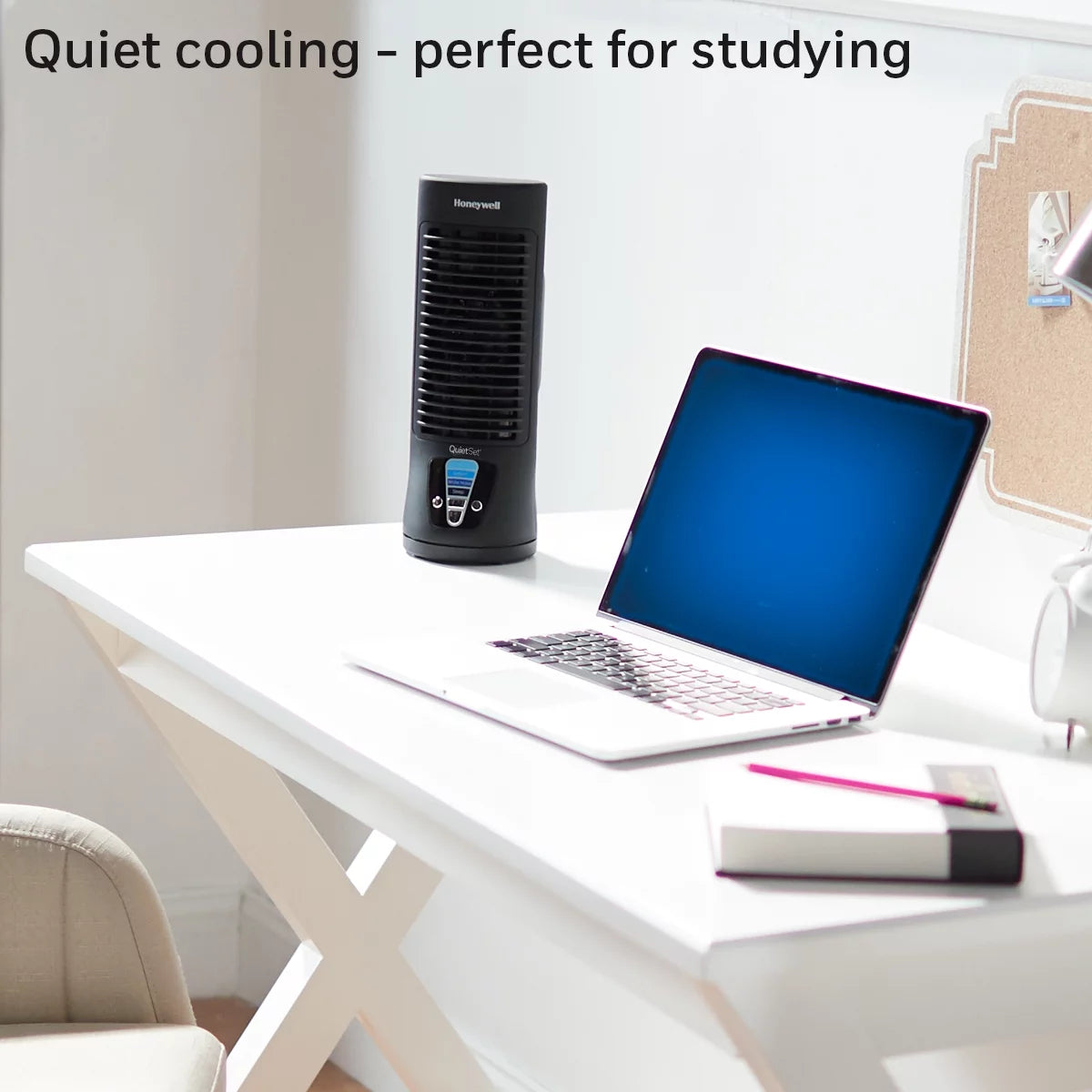 Black Oscillating Table Fan T86621