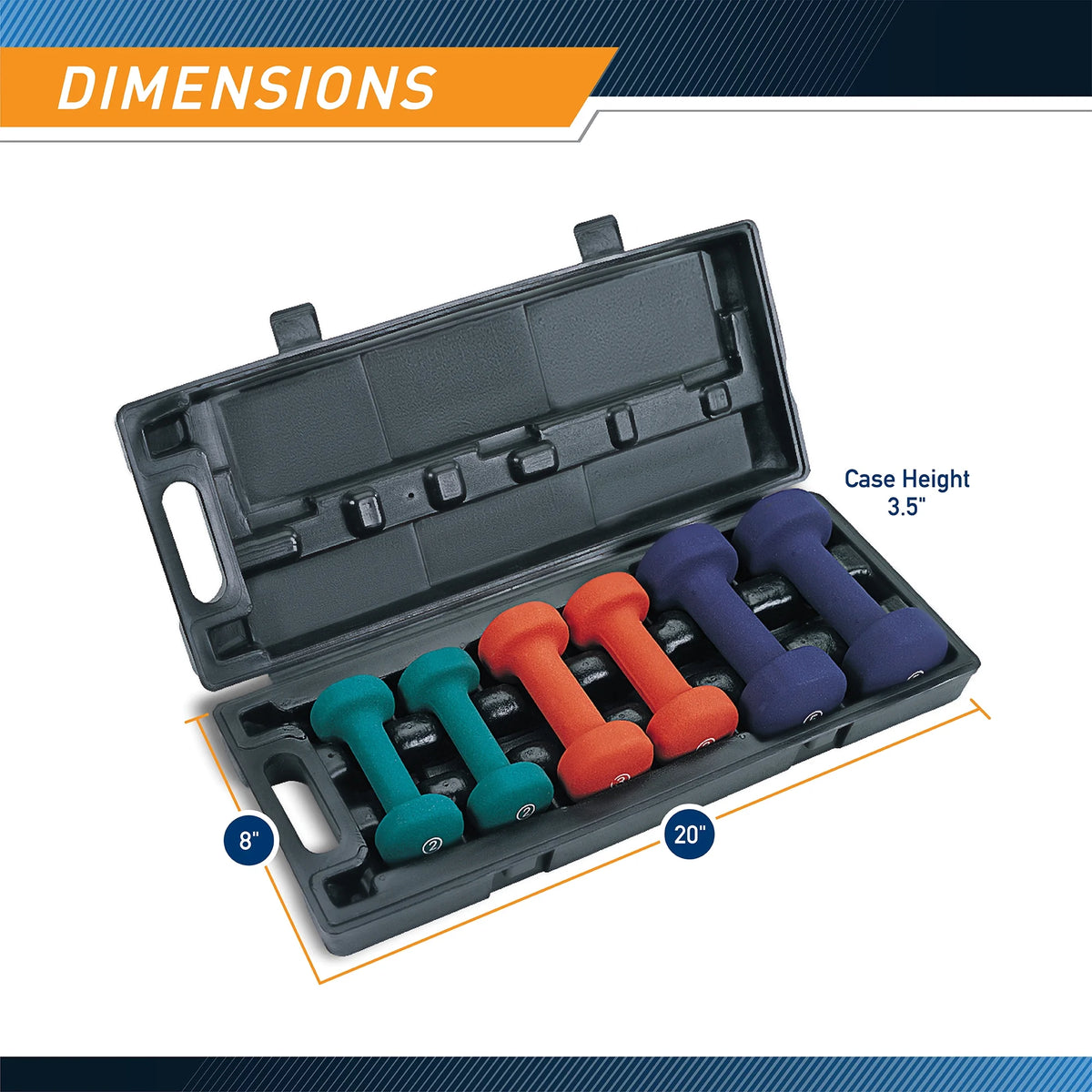 Neoprene Dumbbell Set V928797