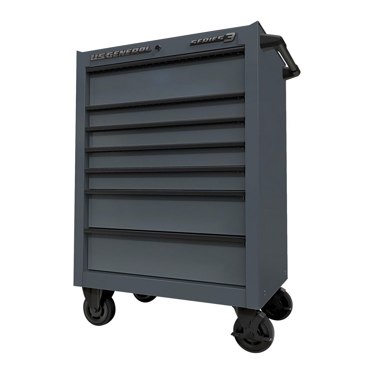 27 in. x 22 in. Black Roll Cab D92656