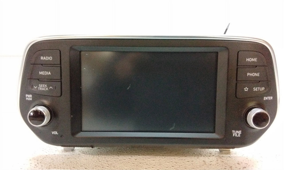 2019 Hyundai Santa Fe Radio Receiver 7.0 Screen OEM U515