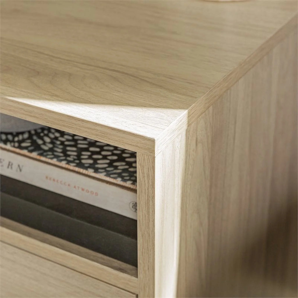 25" Birch Finish Nightstand Z8807