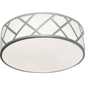 Satin Nickel LED Flush Mount Light B900907
