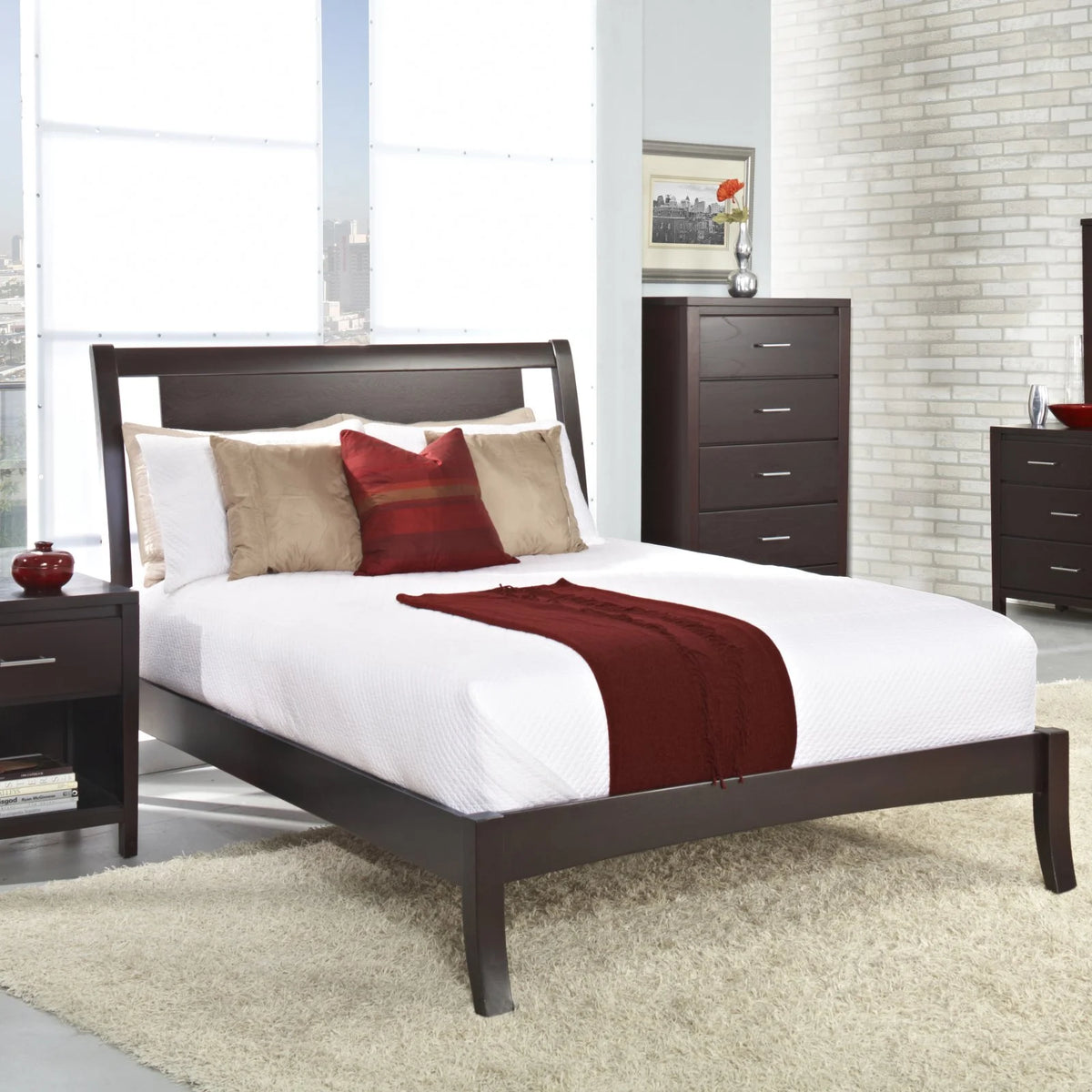 Sleigh Bed Z38865