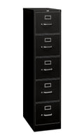 Black Five-Drawer Letter File W1050