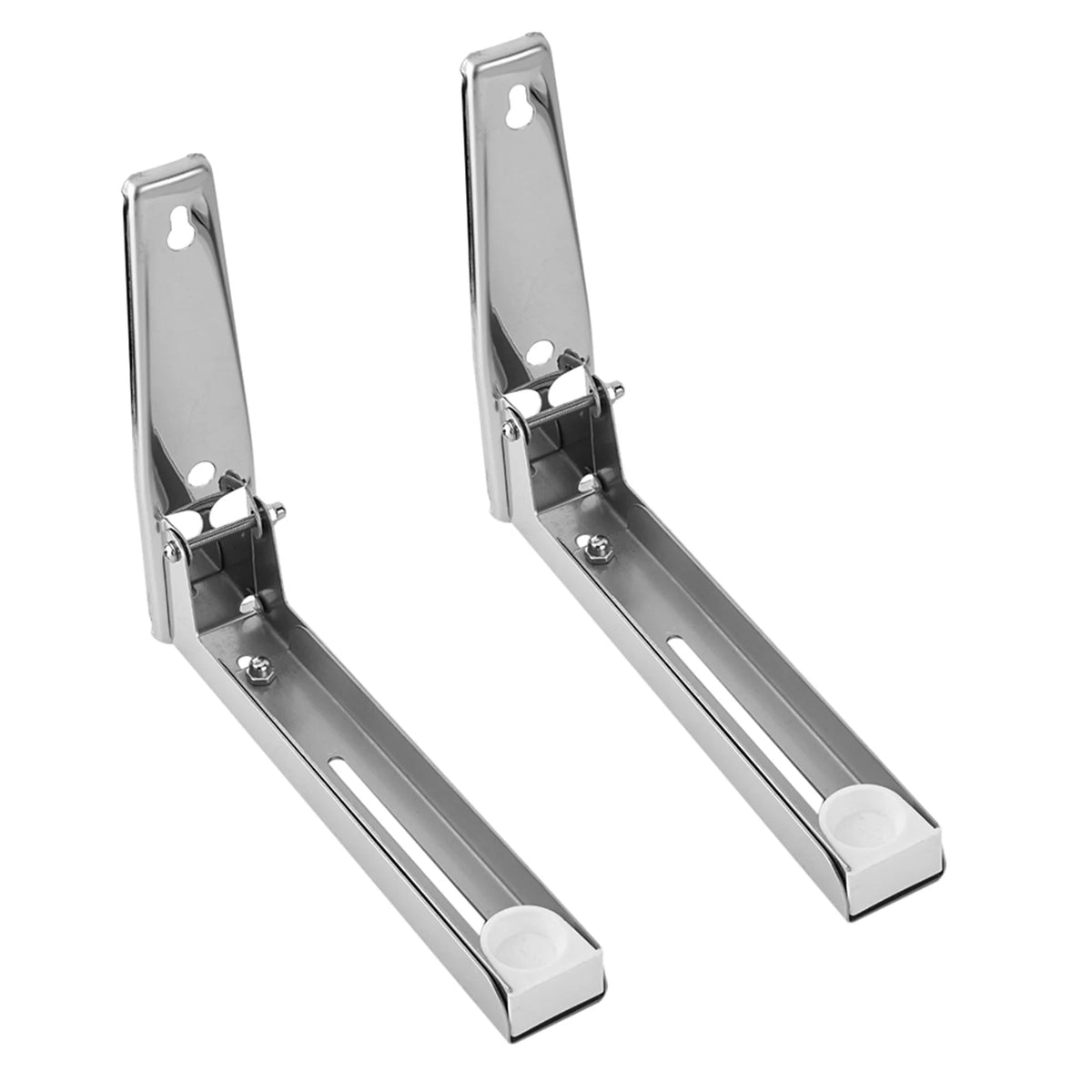 Stainless Steel Microwave Oven Bracket Wall Mount Rack Shelf, 1 pair S17402