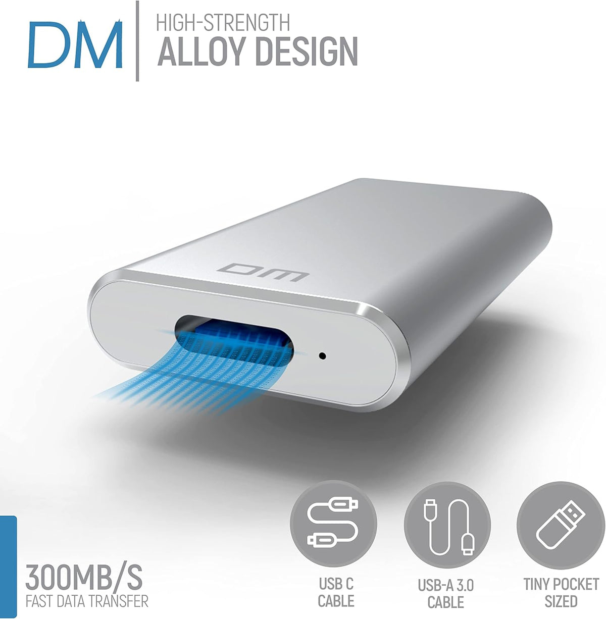 256 GB Pack of 2 External SSD with USB-C Cable P845137