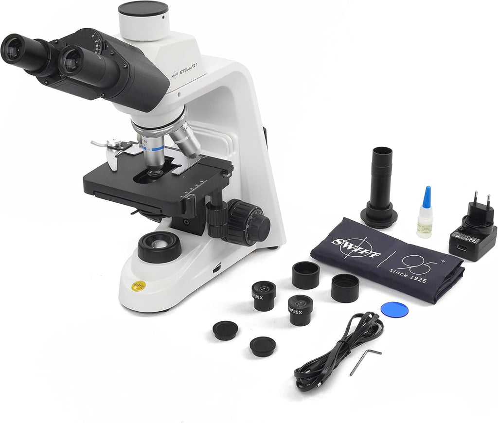 40X-2500X Trinocular Compound Microscope U166