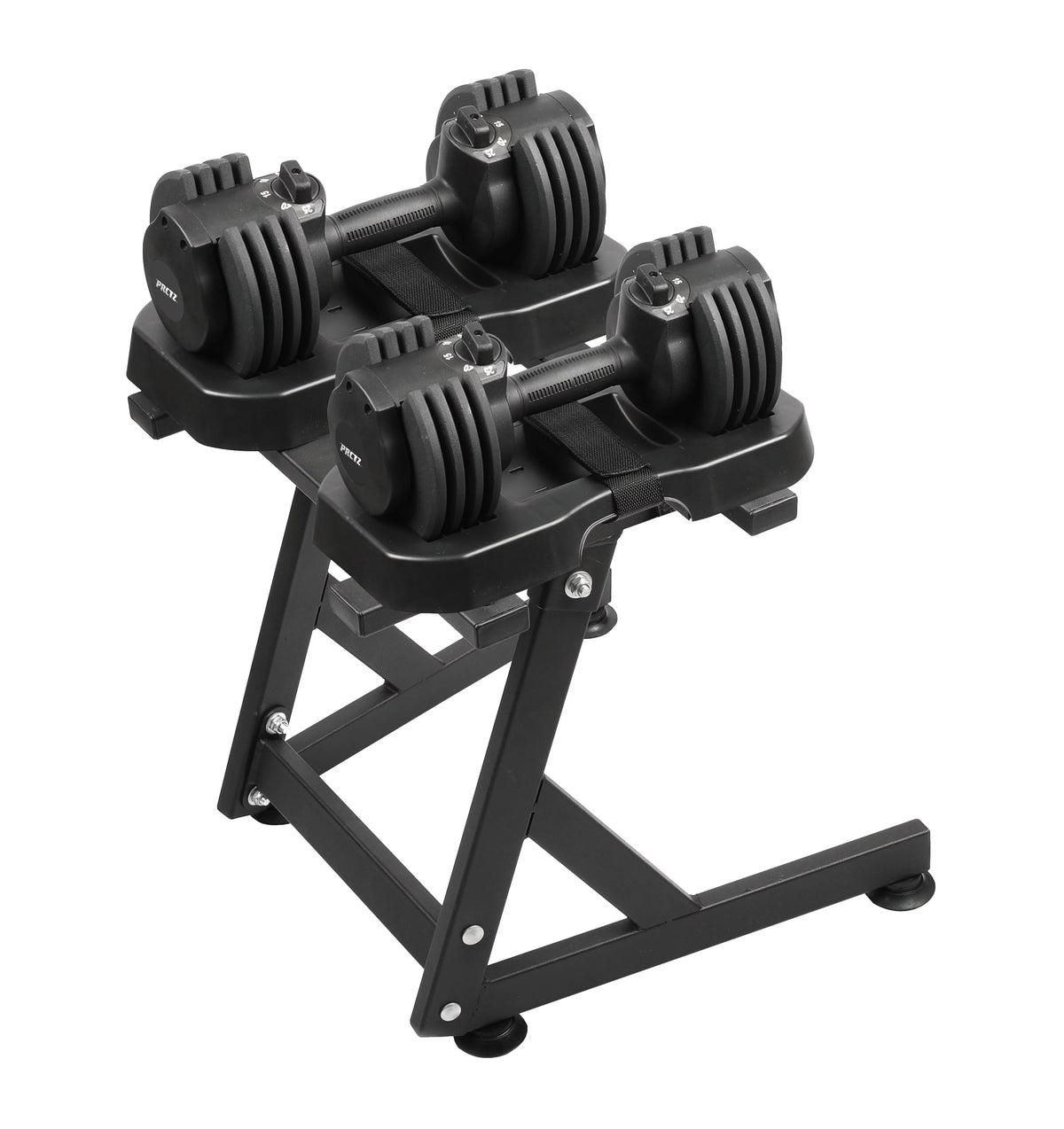 10-30lb Adjustable Dumbbell Pair with Stand V191