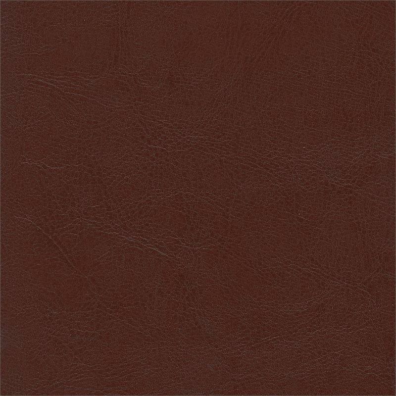 Harvest Cherry Leather Mid Back Tufted Office Chair L50734