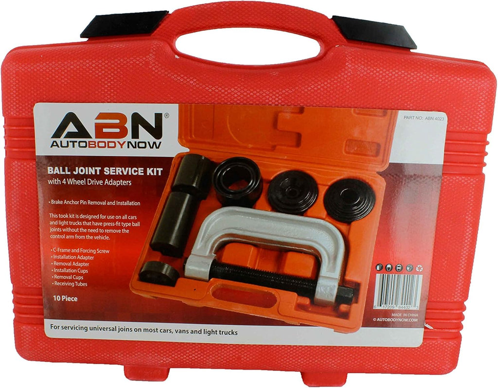 10Pc Ball Joint Press Tool Set with Adapters E511963