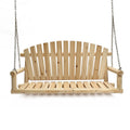 Unfinished Wood Porch Swing with Chains K436513
