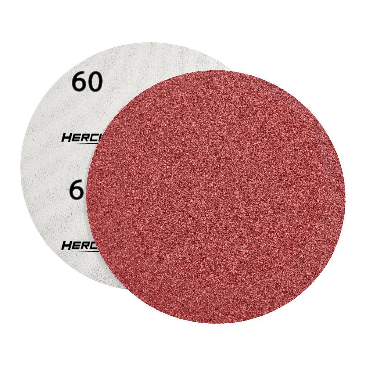 12 in. 60, 80, 120 Grit PSA Sanding Discs 3 Piece N49895