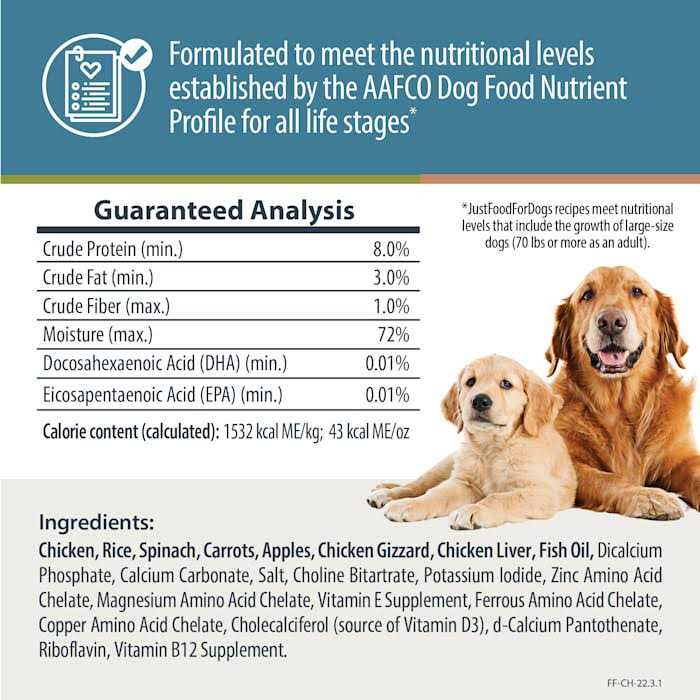 Chicken & White Rice Frozen Dog Food T41596