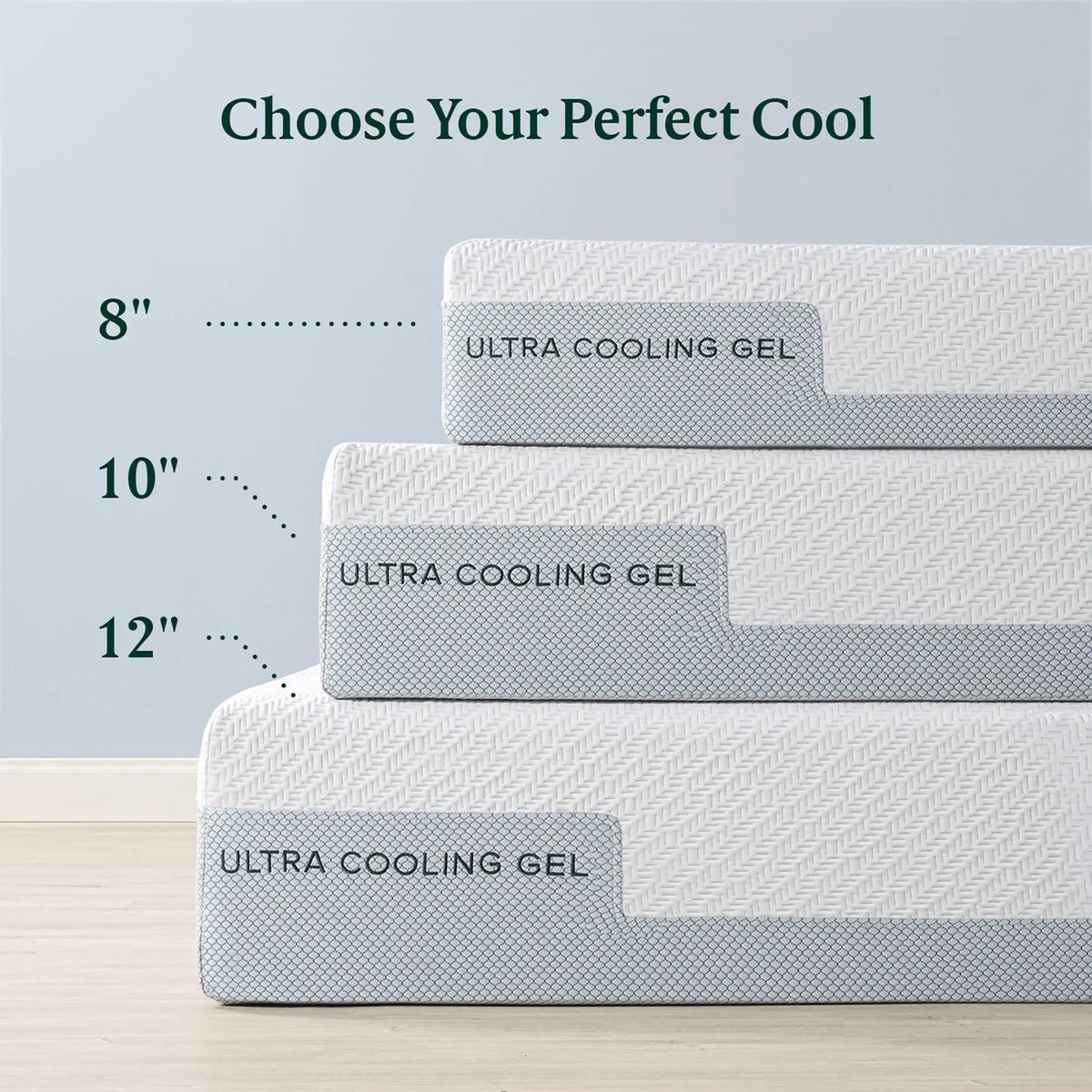 Queen Cooling Gel Memory Foam Mattress Z70097