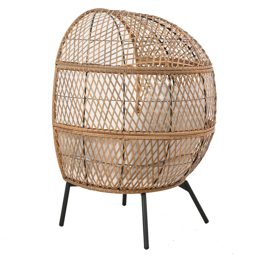 Boho Outdoor Wicker Egg Chair A2926