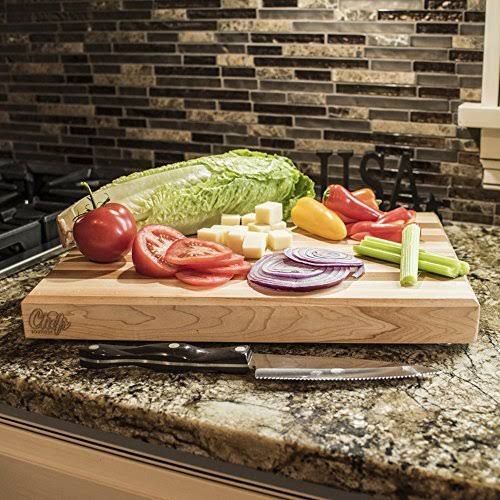 Maple & Cherry Hardwood Cutting Board (16x12) T83975