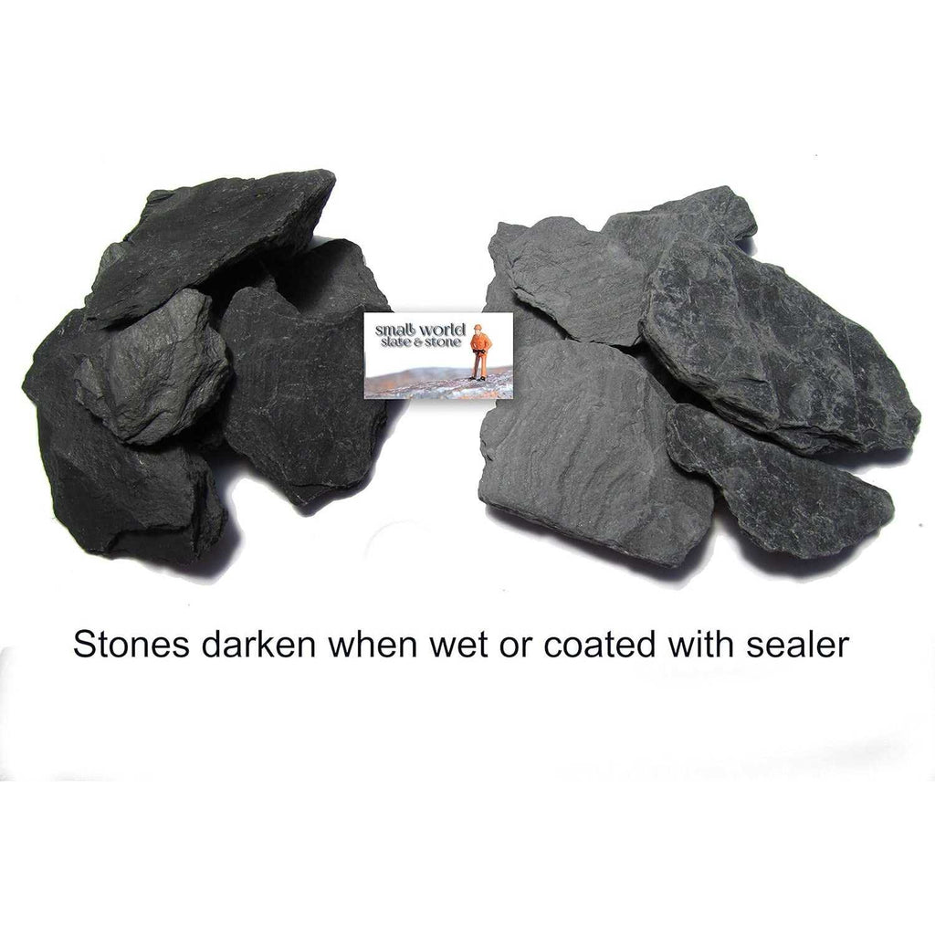 Natural Slate Stone 1/8 to 1/4 inch Slate Gravel B270