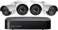 4 Channel 4 Cameras 1080p HD Bullet Security Camera System with 1TB DVR J478542
