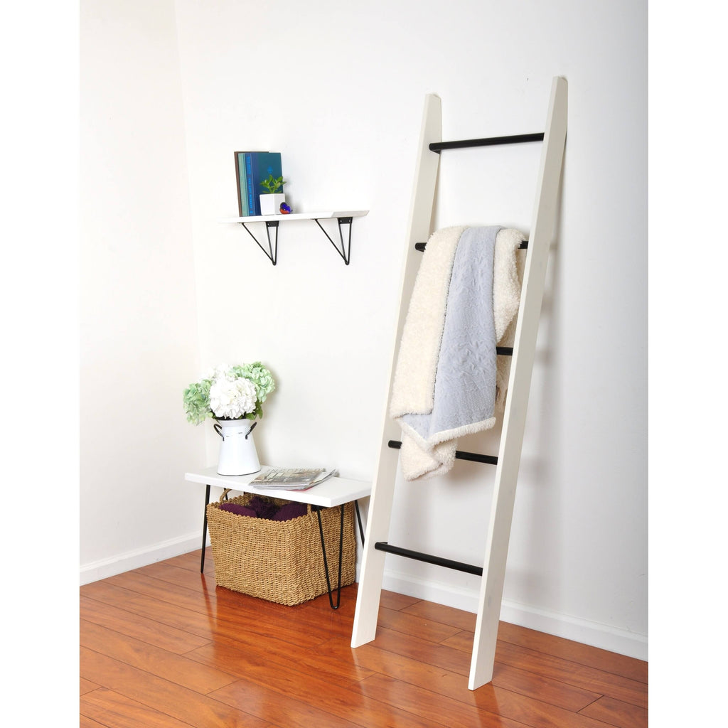 Dark Brown Wood Bracket Shelf C822020