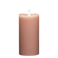 8 in. Real Wax LED Pillar Candle S585816